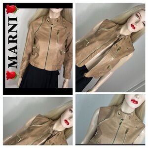 MARNI LEATHER JACKET